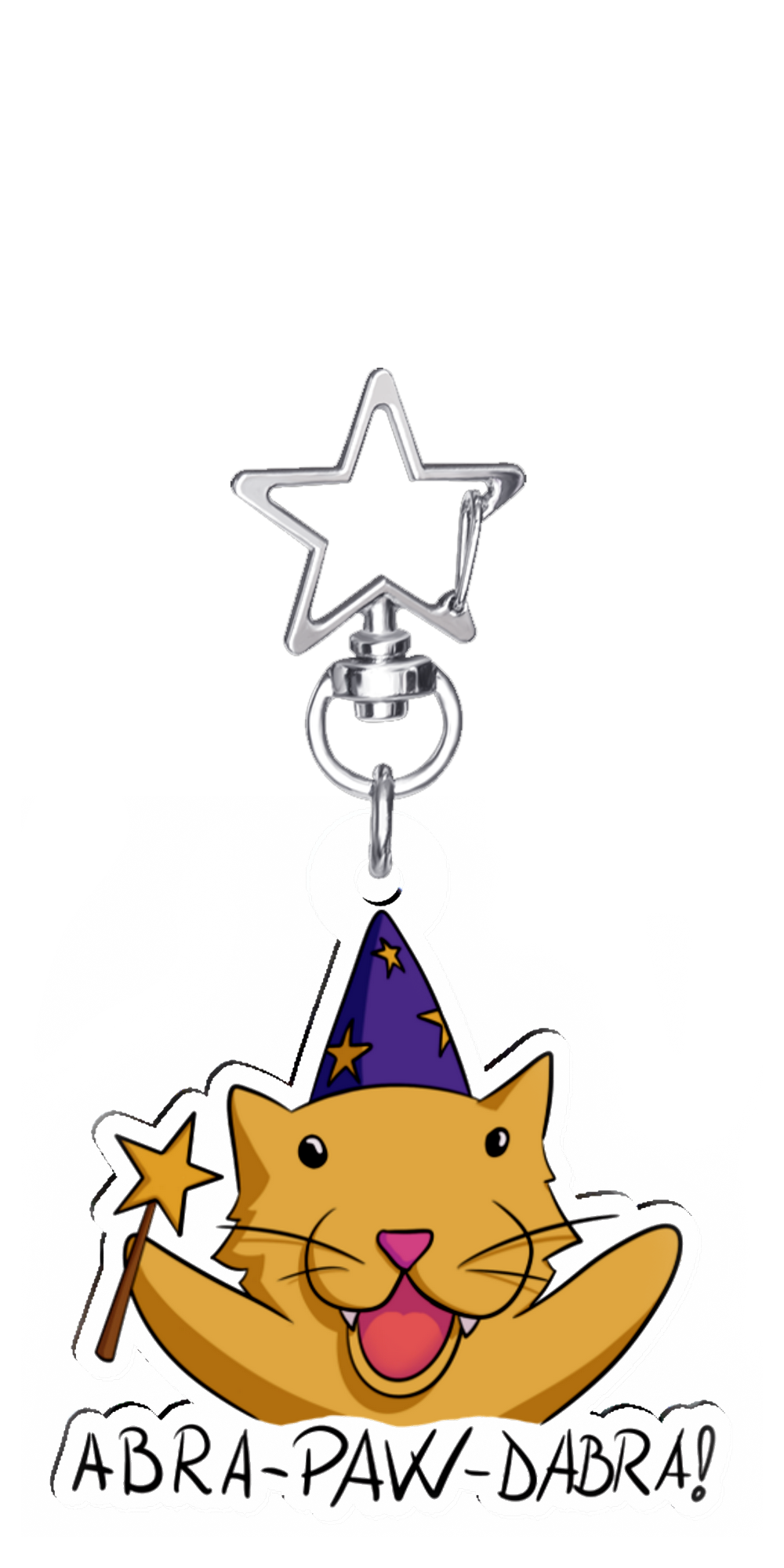 AbraPawDabra Keychain