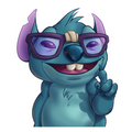 Actually Stitch Sticker