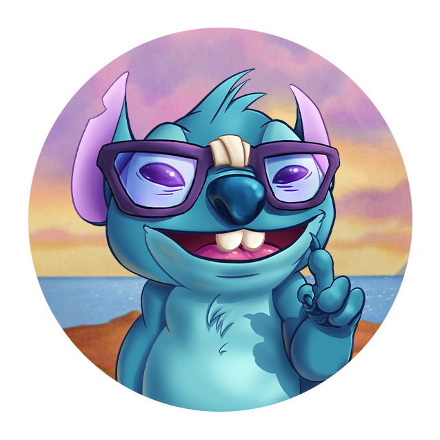 Stitch Actually Badge