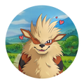 Arcanine Badge