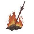 Bonfire Sticker