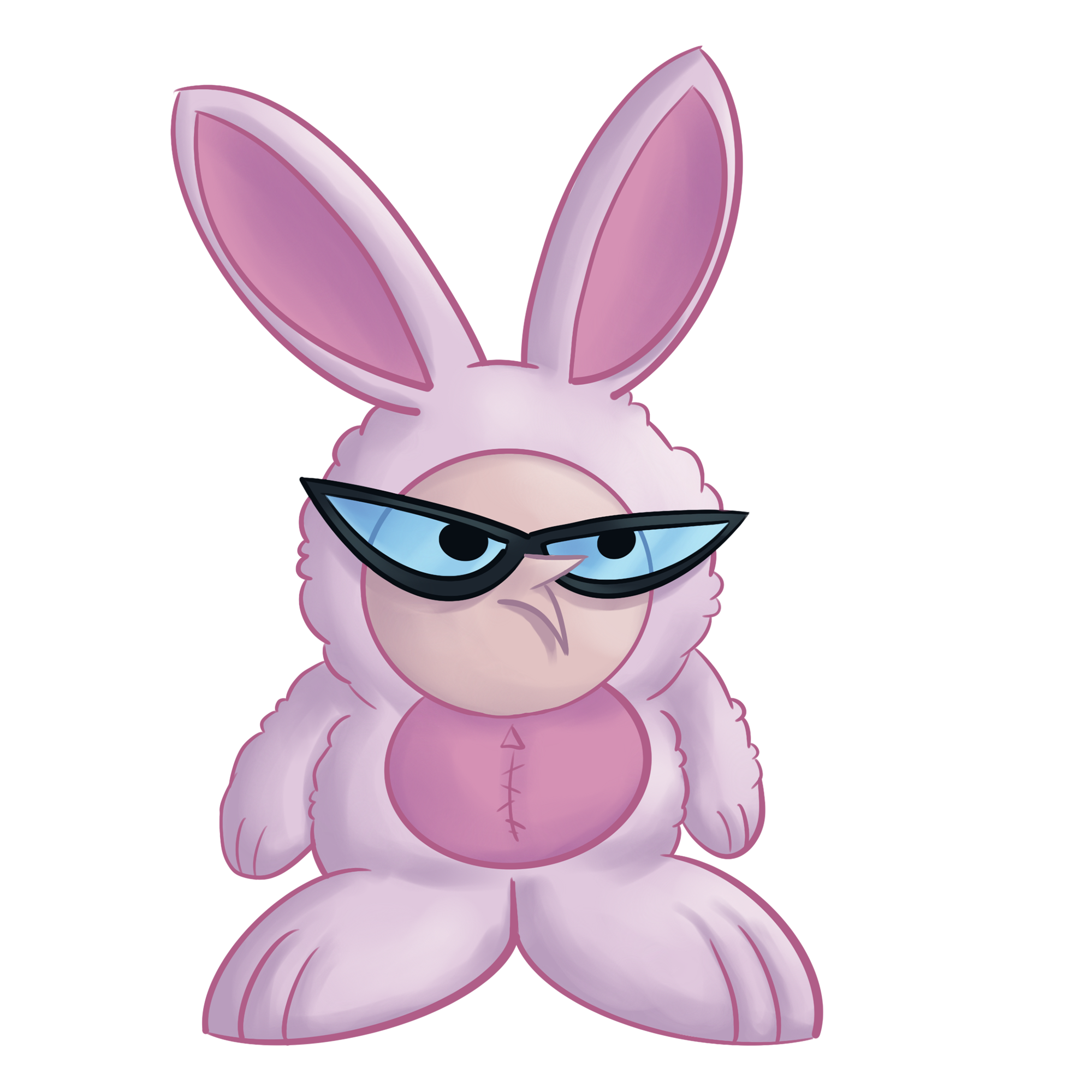 Bunny Dexter Sticker
