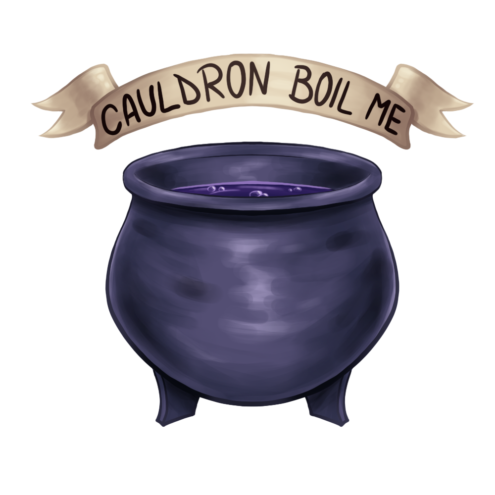 Cauldron boil me Sticker