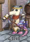 Cleric Possum Print