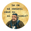 Confucius Badge