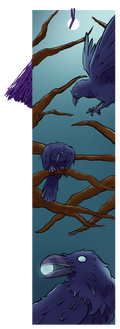 Crows Bookmark
