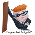 Lost Babygirl Dexter Magnet