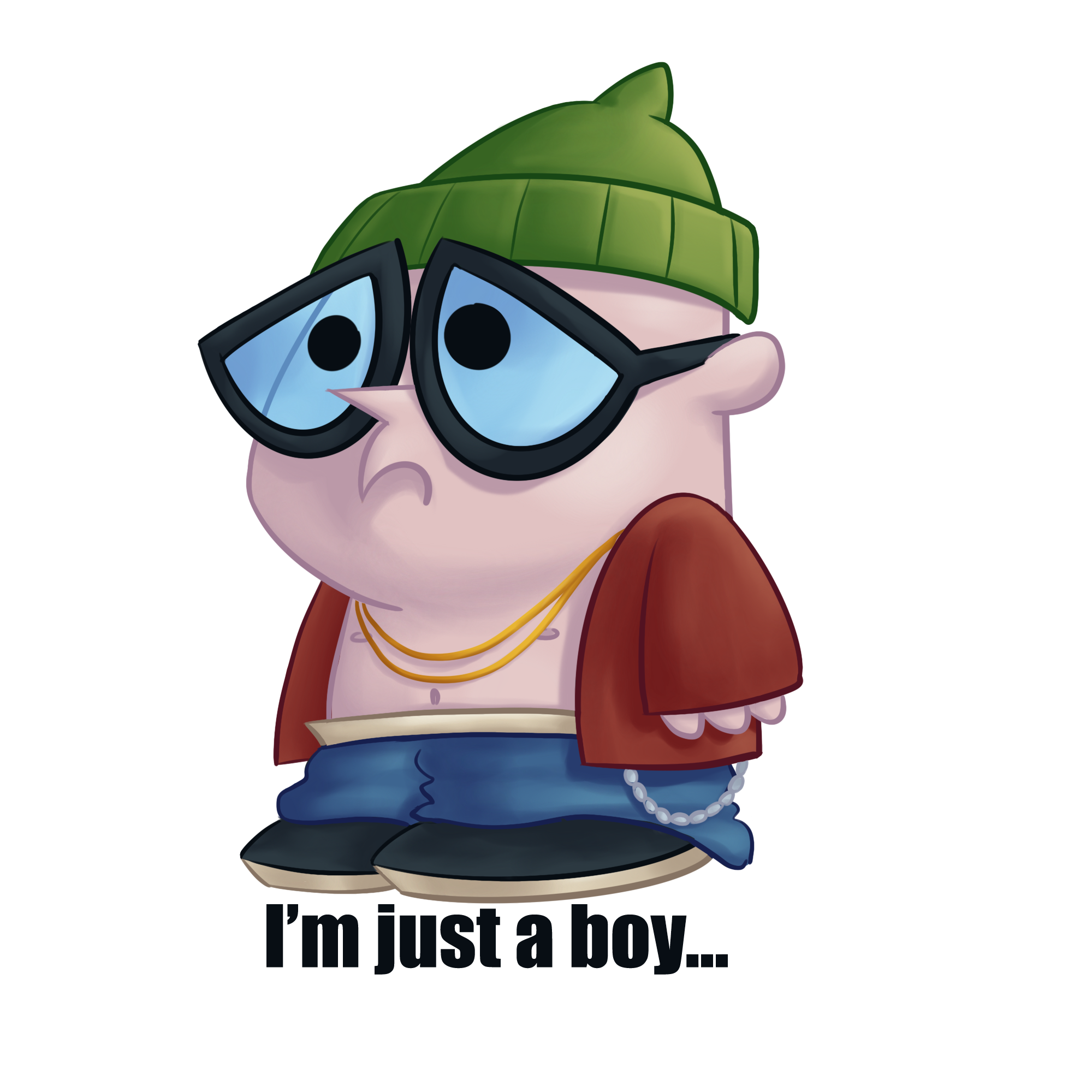Just boy Dexter Sticker