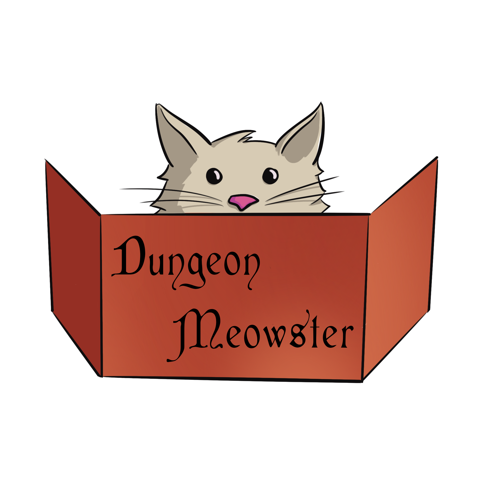 Dungeon Meowster Sticker