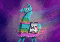 Llama Postcard