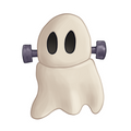 Frank Ghost Sticker