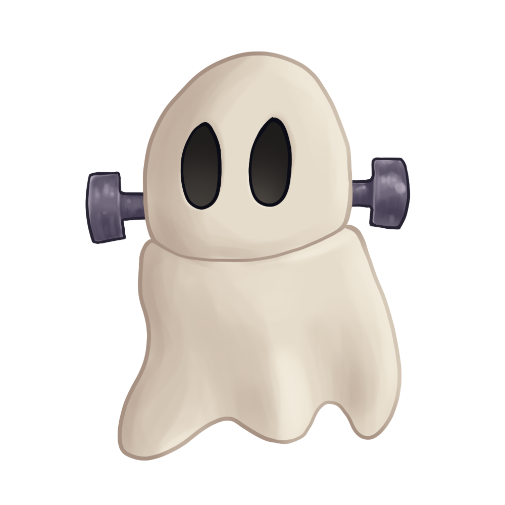Frank Ghost Sticker