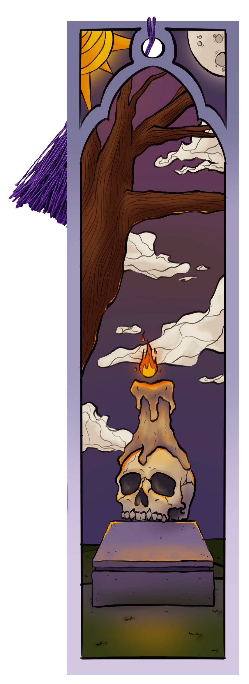 Graveyard Bookmark