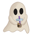 Boba Ghost Sticker