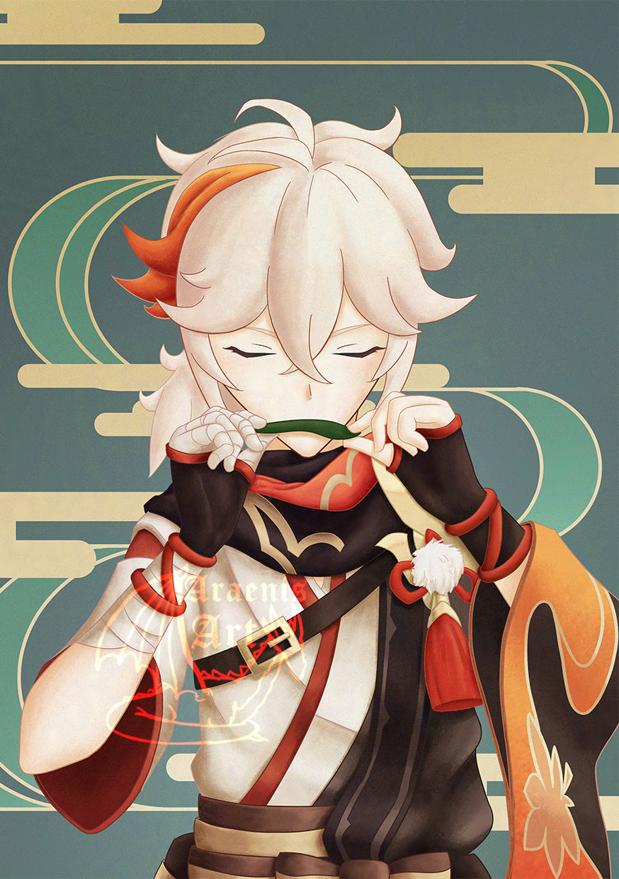 Kazuha A4 Poster