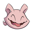 Happy Koromon Sticker
