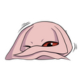 Scared Koromon Sticker