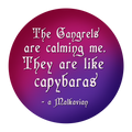 Malkavian Capybara Badge