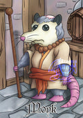 Monk Possum Print