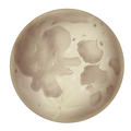 Moon Sticker