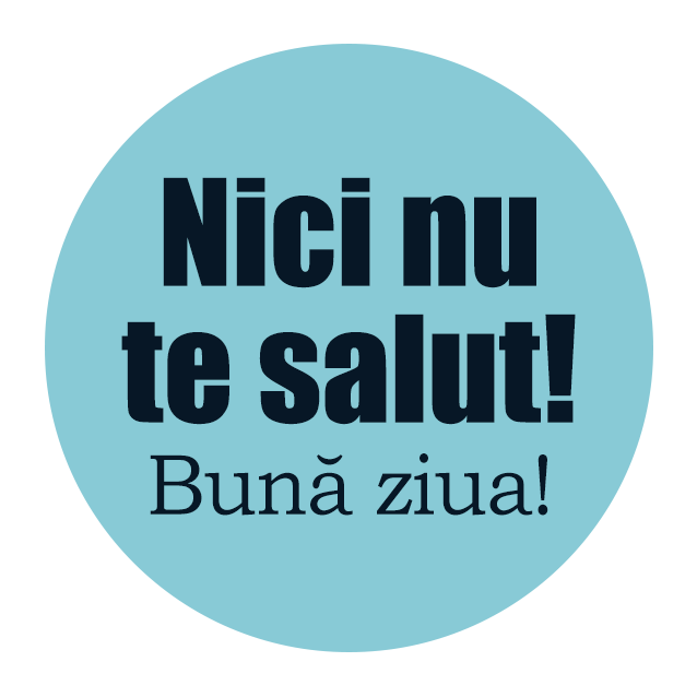 Nici nu salut Badge