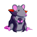 Nosferatu rat Sticker