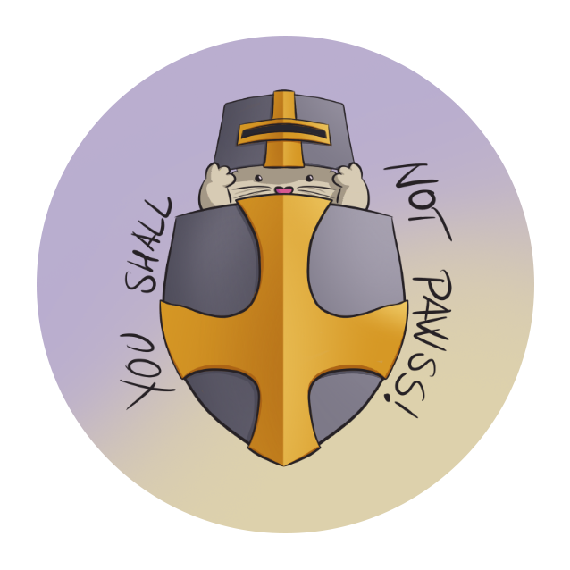 Not Pawss Badge
