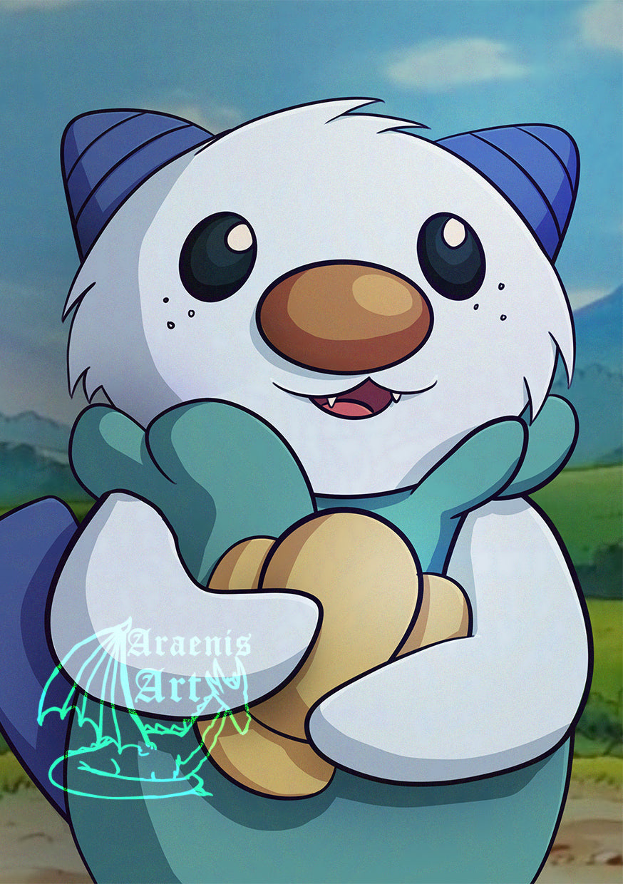 Oshawott Print