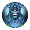 Statue Badge
