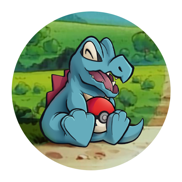 Totodile Badge