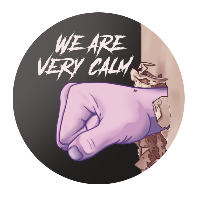 Very calm Badge