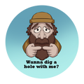 Dig Hole Badge