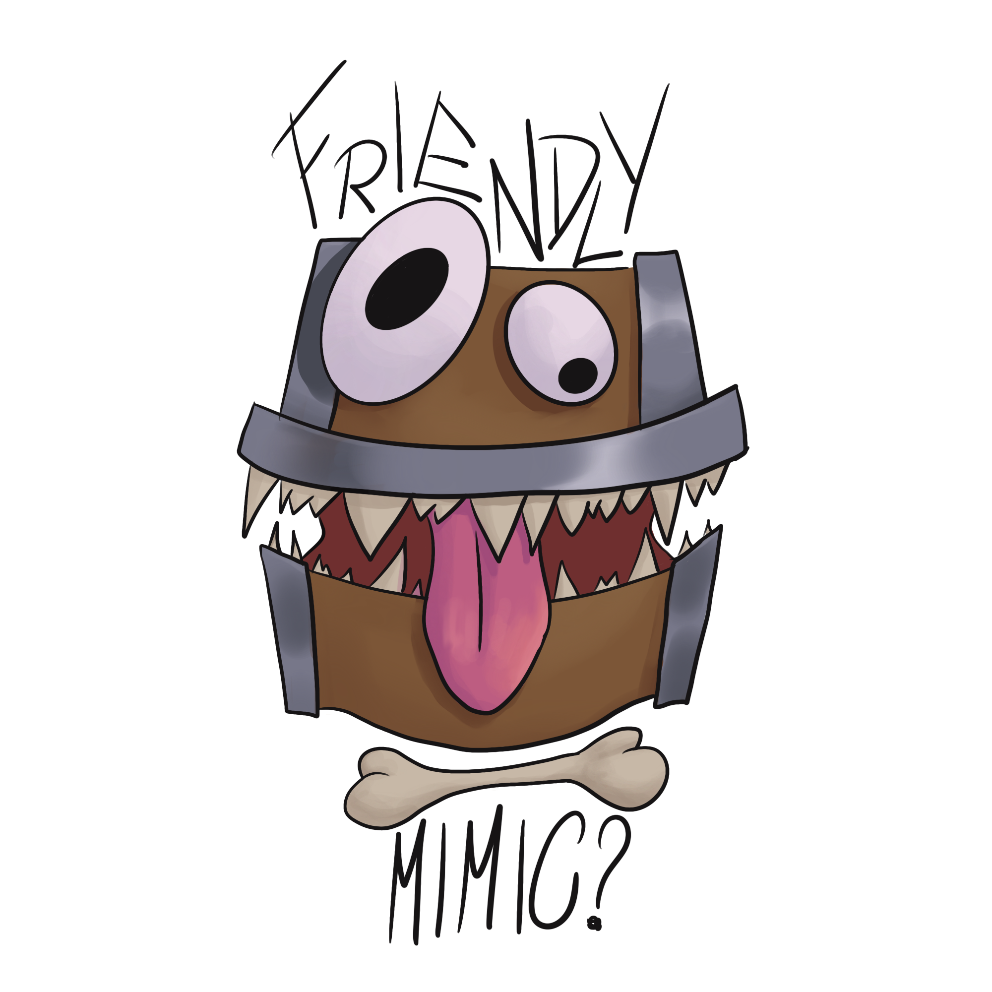 Friendly Mimic Sticker