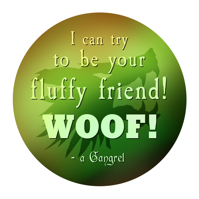 Fluffy friend Badge