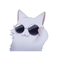 Gojo Cat cool Sticker