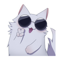 Gojo Cat pace Sticker