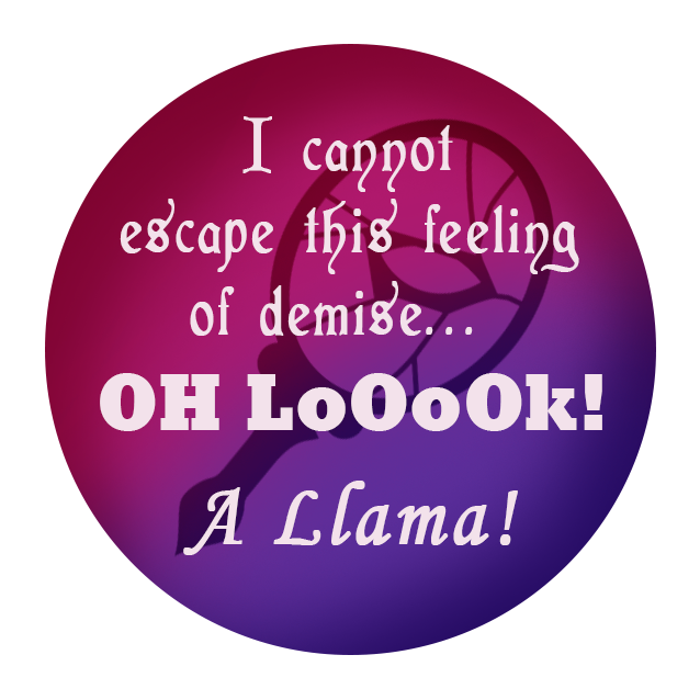 Look Llama Badge
