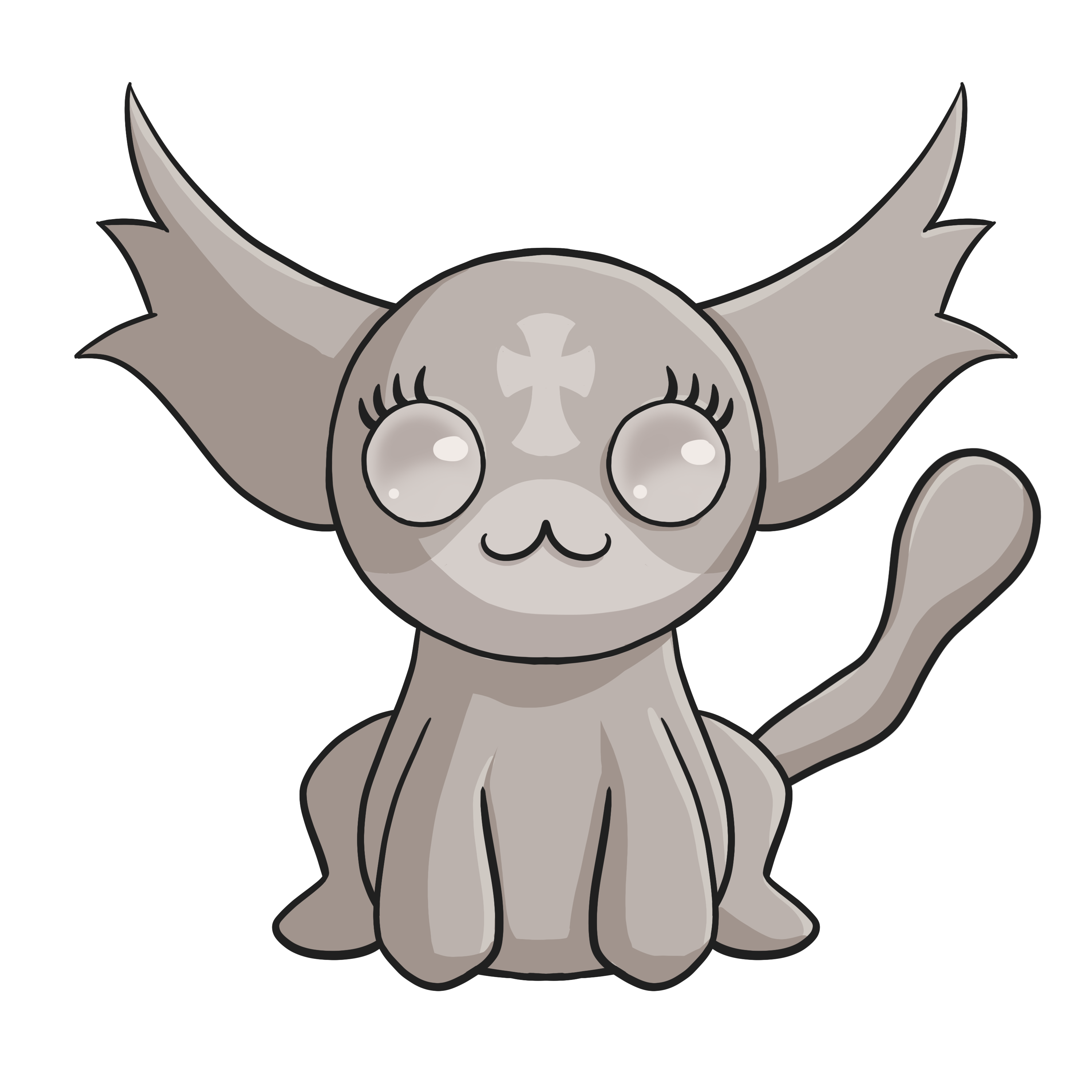 Marshmallow Sticker