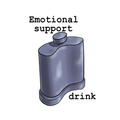 Support drink Sticker