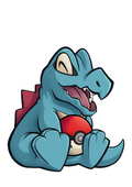 Totodile Sticker