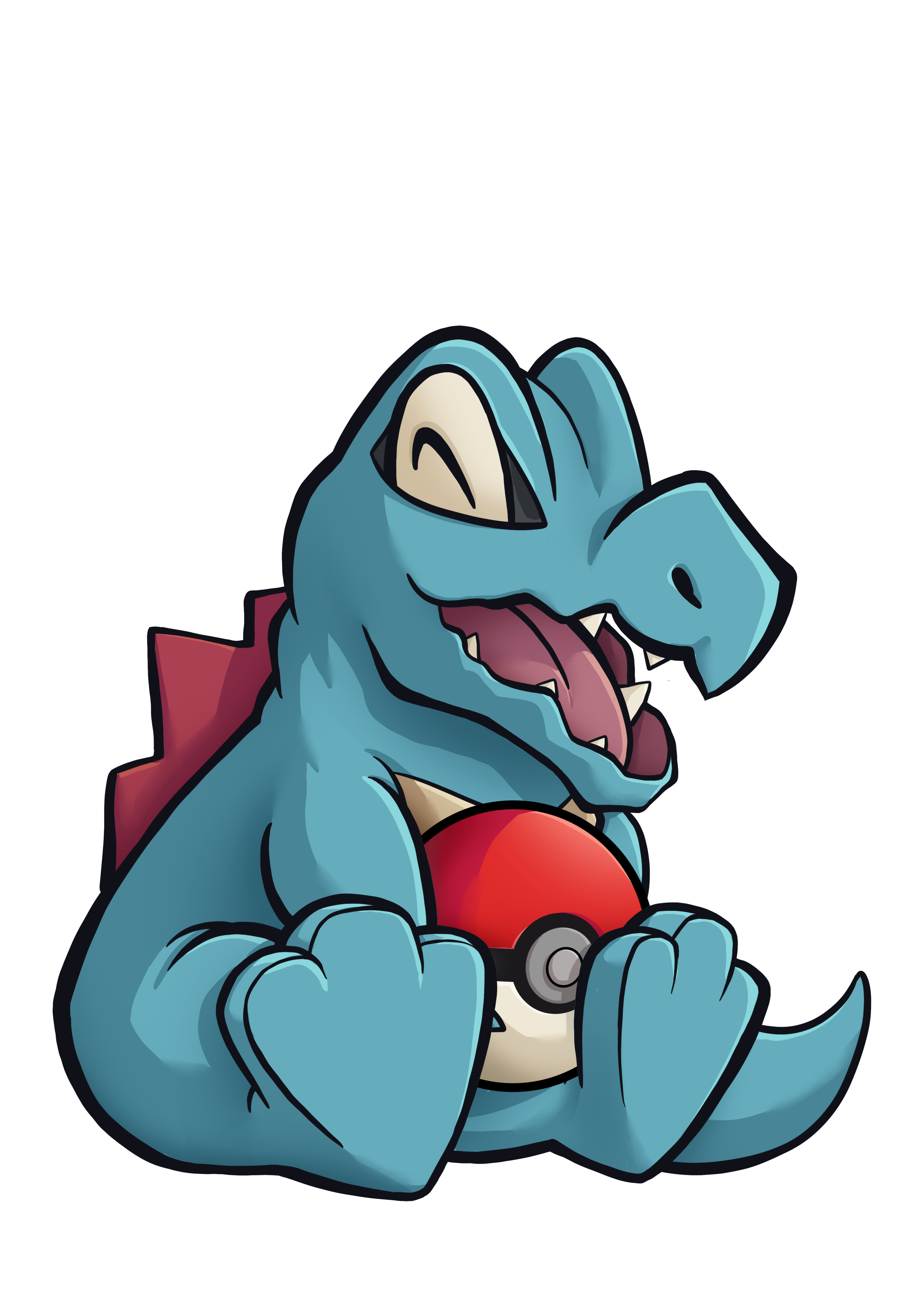 Totodile Sticker