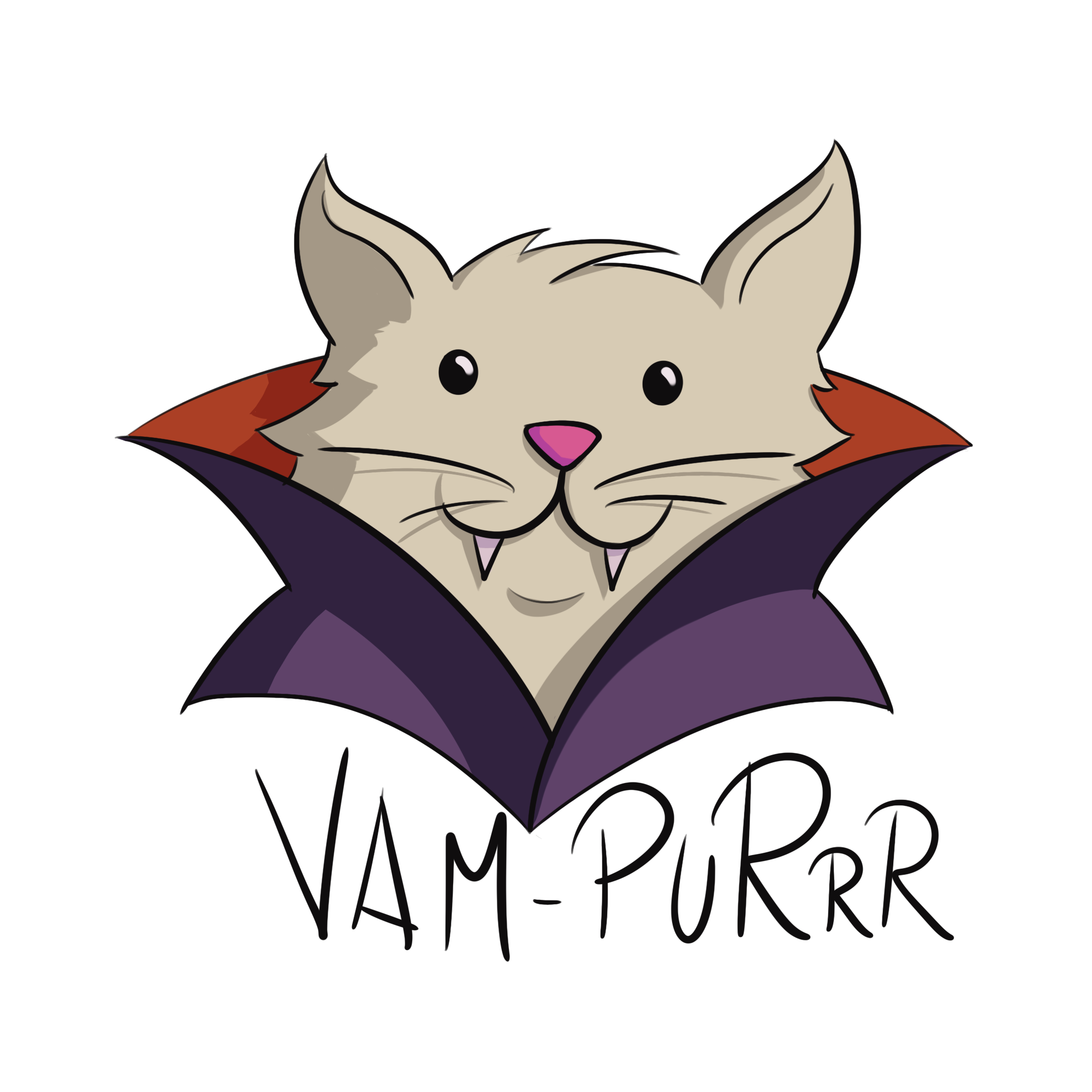 Vampurr Sticker