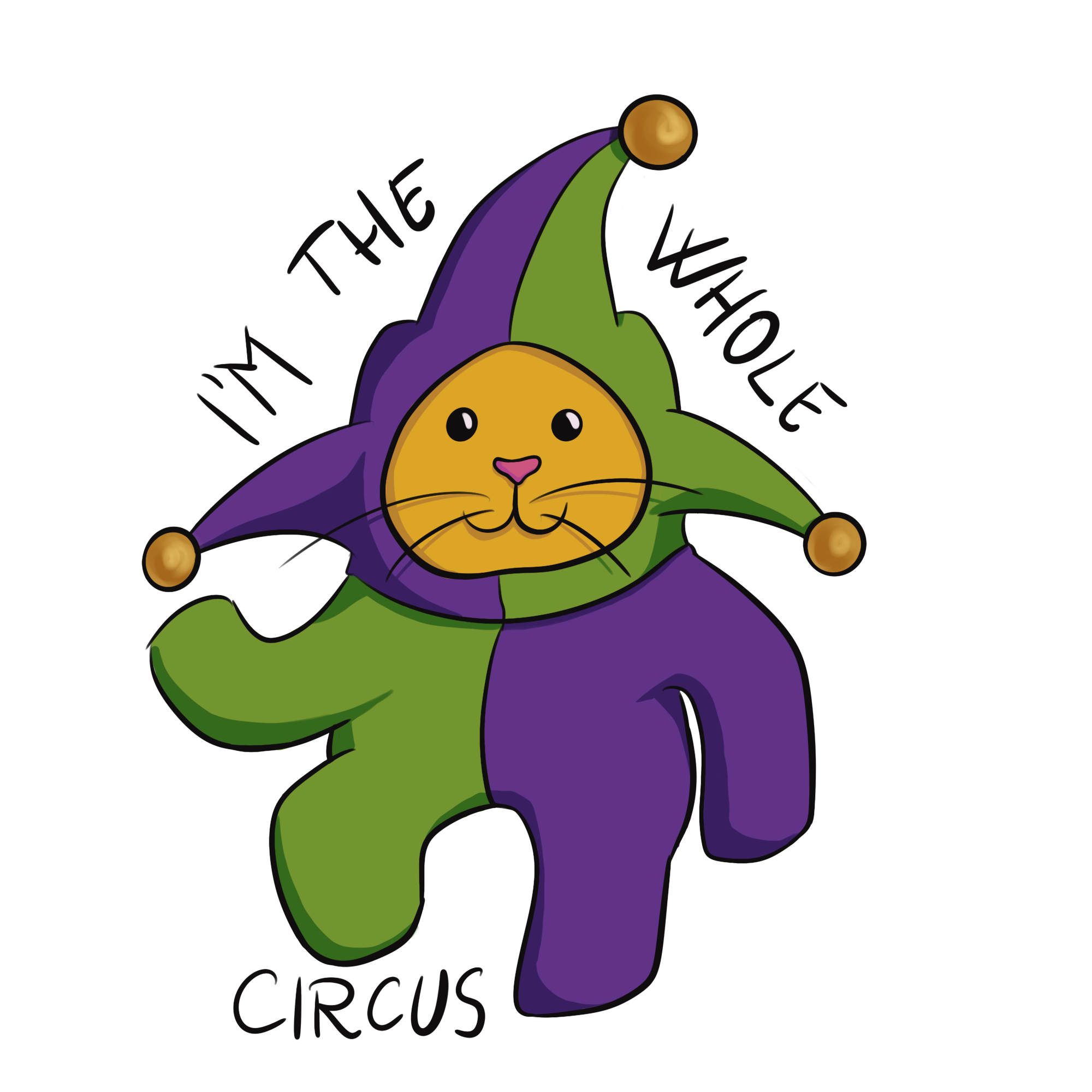 Whole circus Sticker